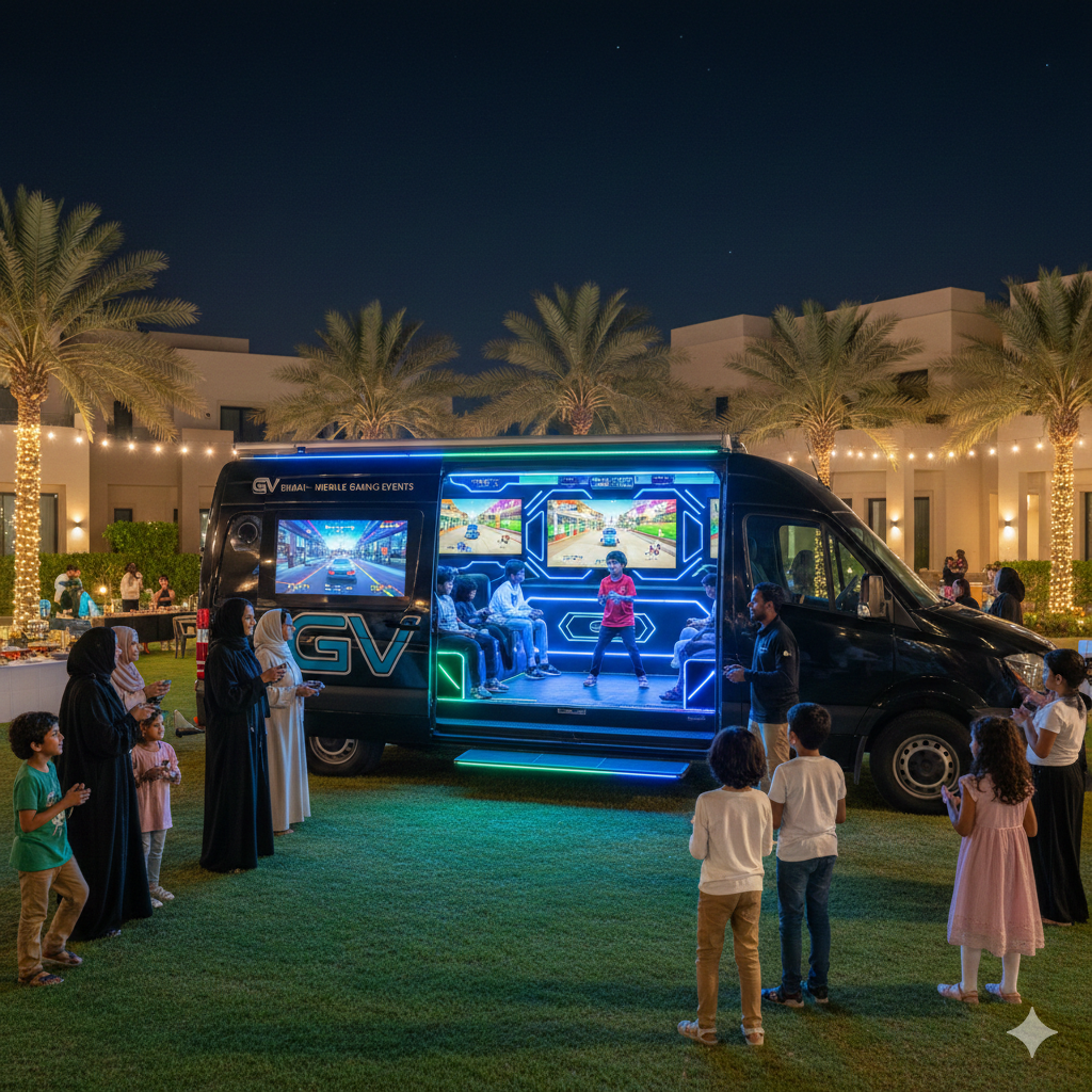 Read more about the article Private Compound Events in Fujairah Made Exciting with Gaming Vans