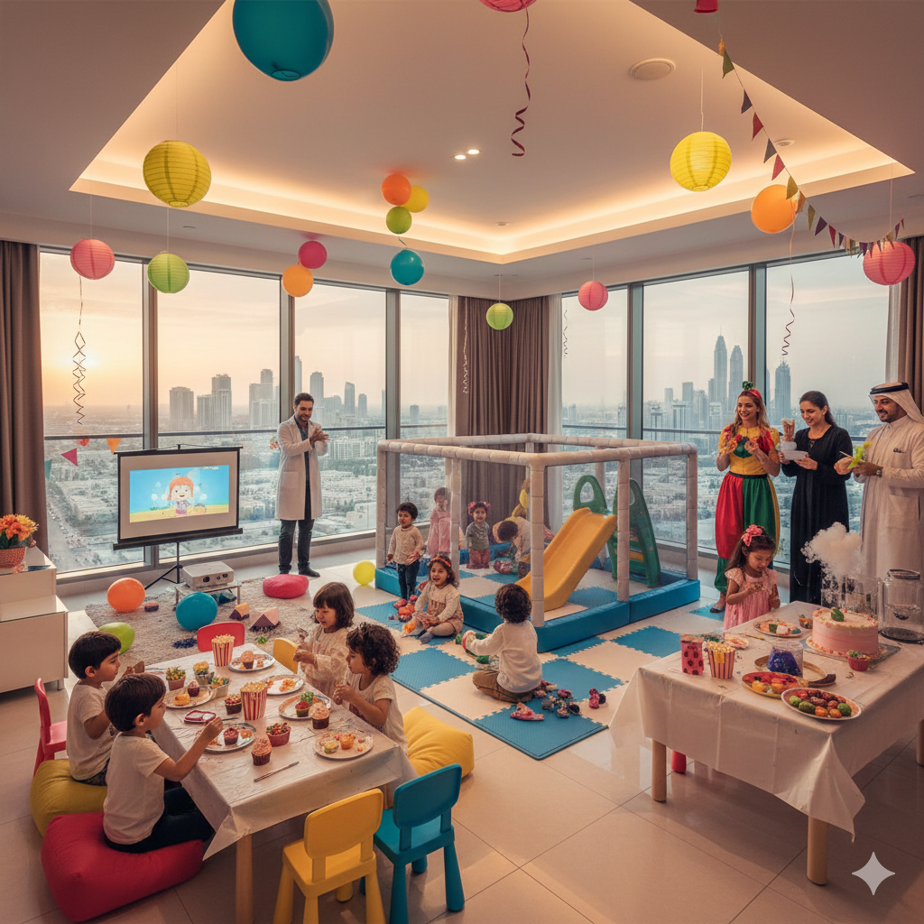 Read more about the article Safe Party Entertainment Options for Kids in UAE Homes