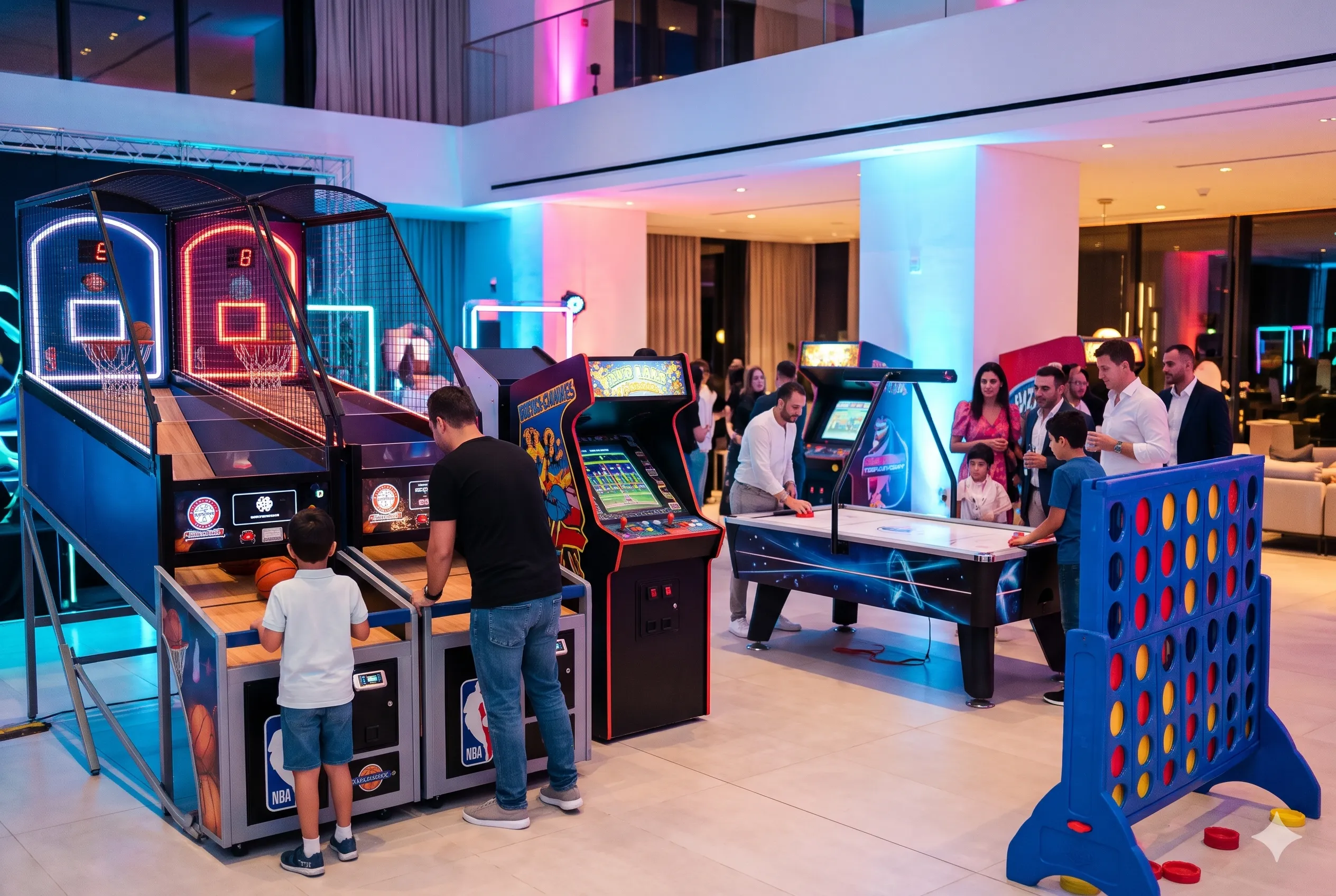 Arcade game rentals